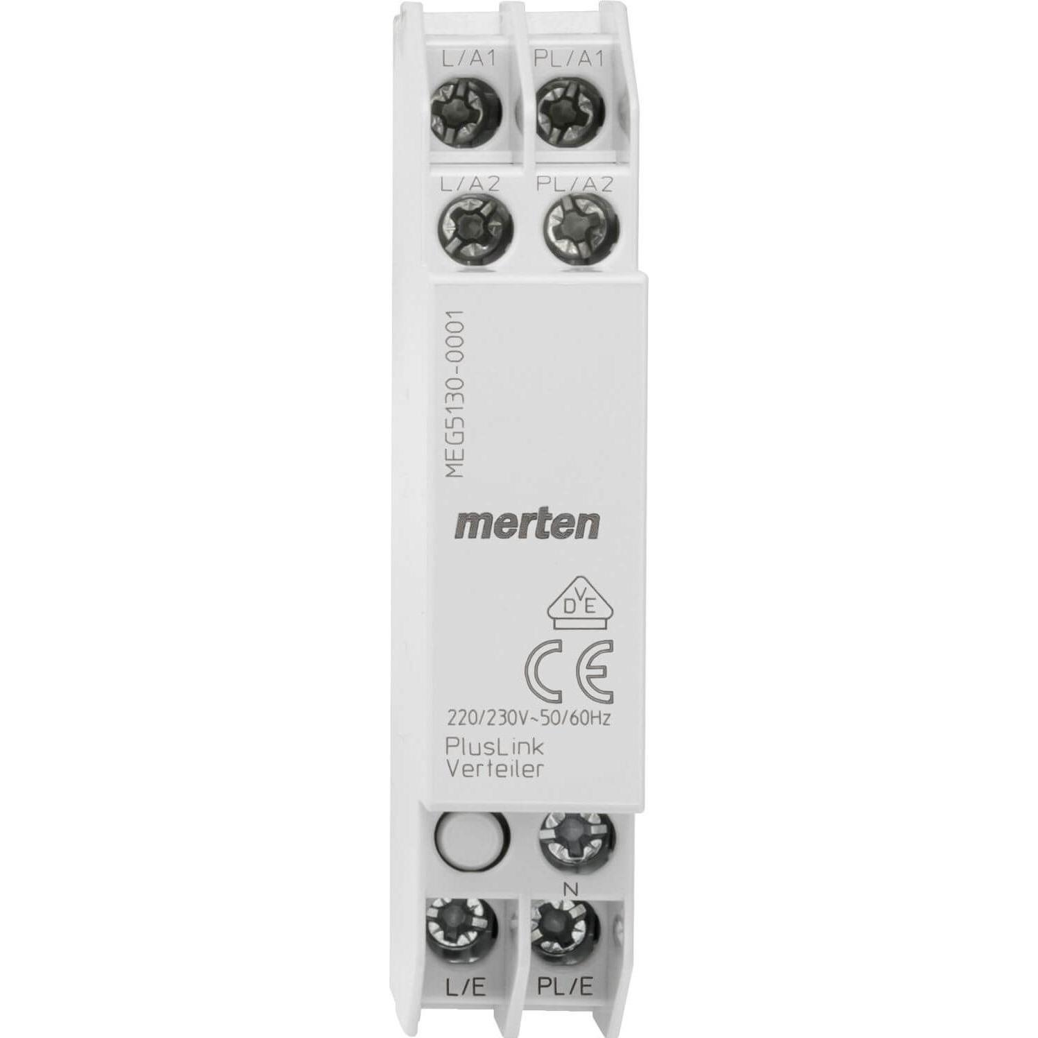 Merten, Zubehör Schalterprogramm, PlusLink Verteiler (3 Phasen) MEG5130-0001