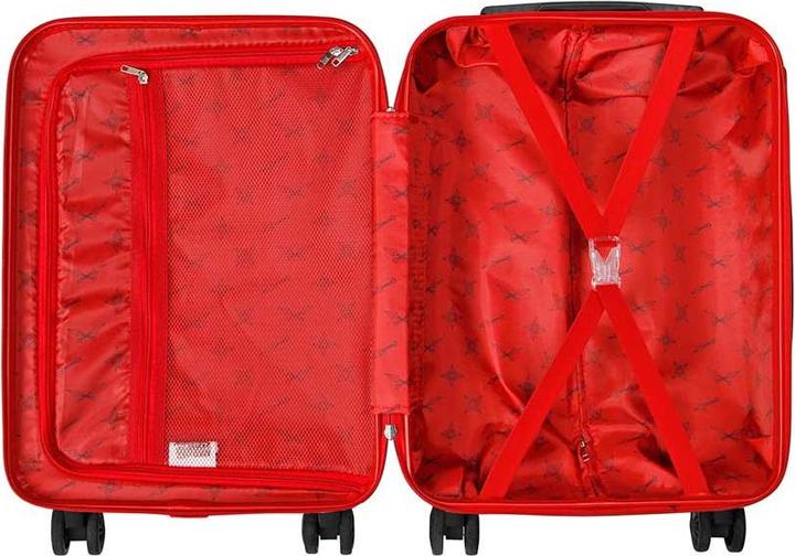 Actual product image Karactermania ABS 4-Wheel Cabin Suitcase Clouds