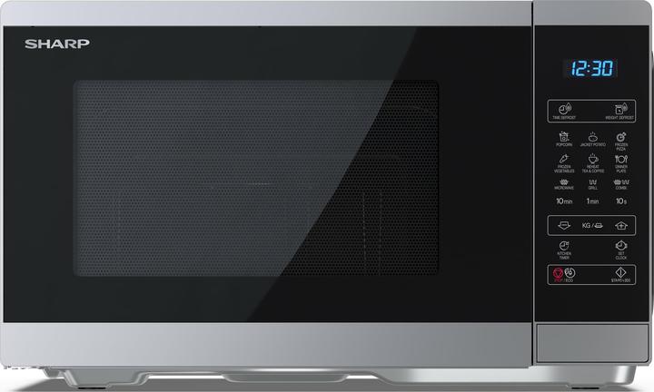 Sharp YC-MG252AE-S Four à micro-ondes & gril (25 l)