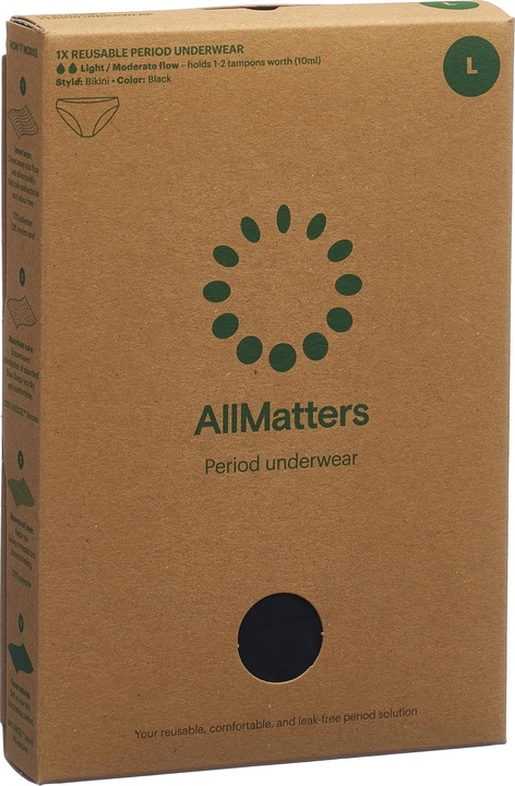 Actual product image AllMatters Period Underwear (L)