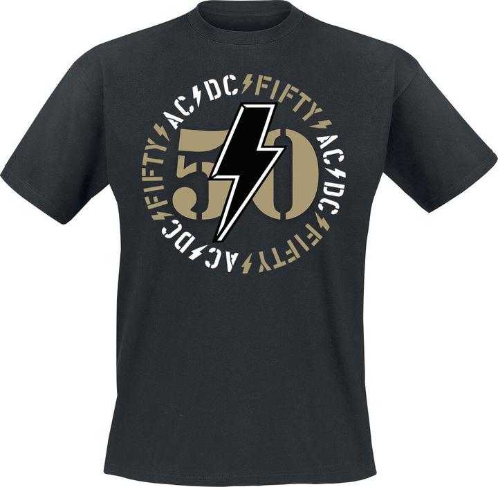 Produktbild AC/DC Fifty Bold Emblem (M)
