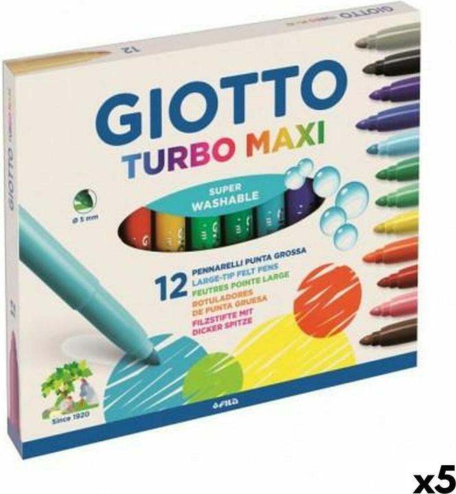 Immagine prodotto Giotto Pennarelli (5 pezzi) (5x)