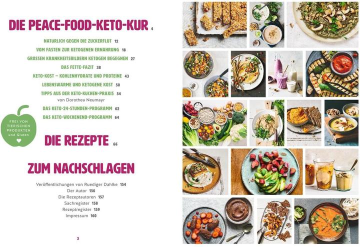 Produktbild Die Peace Food Keto-Kur (Deutsch, Ruediger Dahlke, 2018)