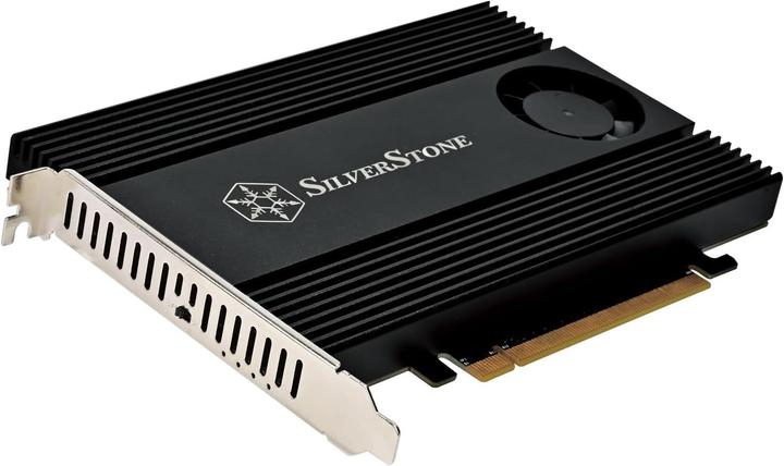 Produktbild Silverstone SST-ECM40, Adapterkarte PCIe 4.0 x16 zu 4 x M.2 NVMe SSD, M.2 (NGFF) M Key