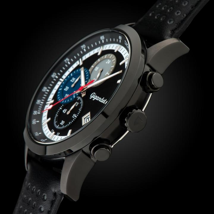 Produktbild Gigandet Analoge Sport-Chronographenuhr mit Edelstahlarmband (Chronograph)