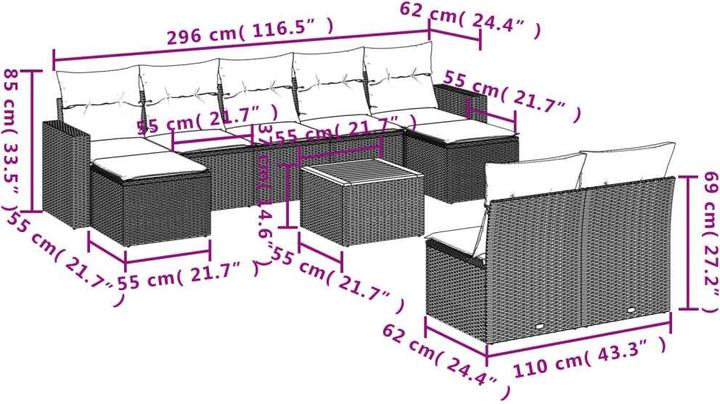 Produktbild vidaXL Nia