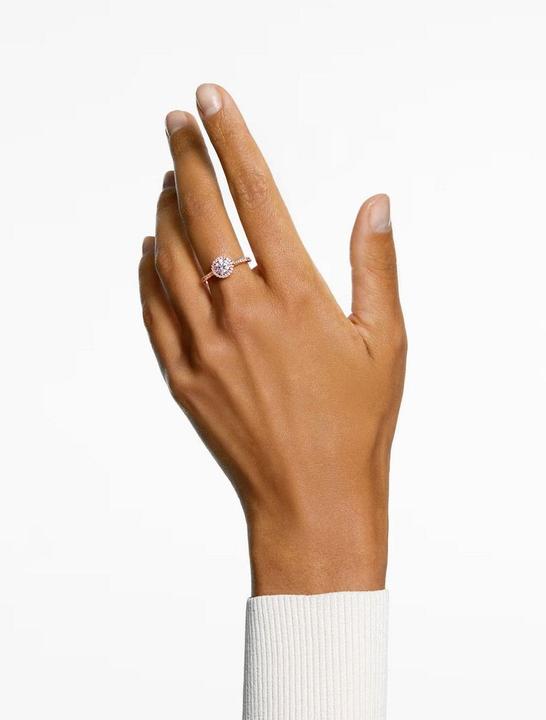 Produktbild Swarovski Constella Cocktail Round Pavé Ring Rosé (58)
