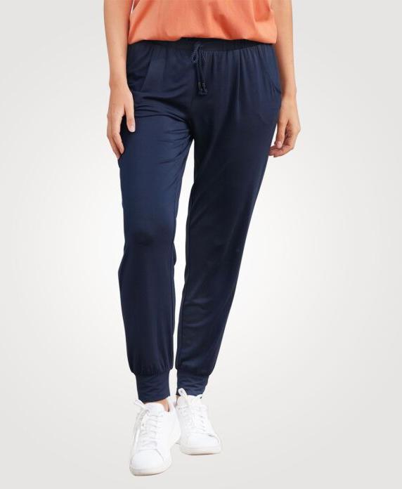 Immagine prodotto Beverly Damen Jerseyhose mit Bindekordel (M)