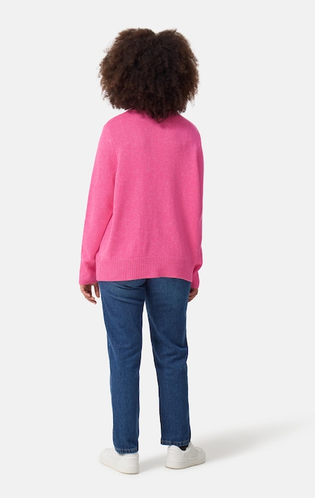 Immagine prodotto Cash-Mere Seide Kaschmir Oversize Style Rundhals Pullover (S)