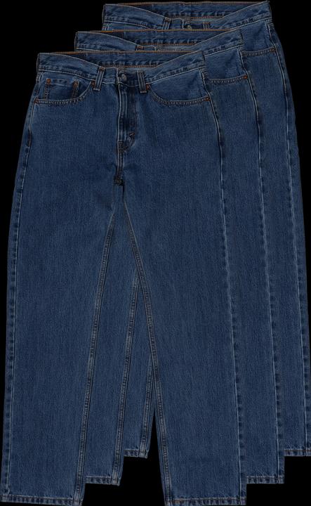 Produktbild Levis 505 Jeans Straight Fit stonewash 3-Pack (W36/L34)