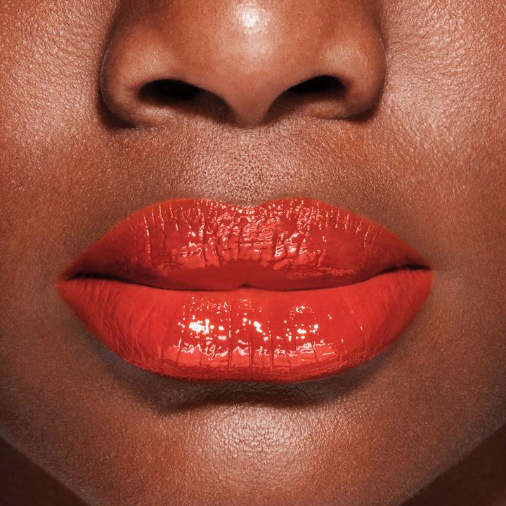 Actual product image Shiseido LacquerInk LipShine (305 Red Flicker)