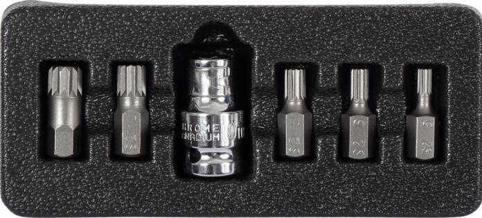 Actual product image Proline Pro-Line Rinkinys Spline Tips M5-M12 6 vnt. S2 (10751) (M12, M10, M5, M8, M6)