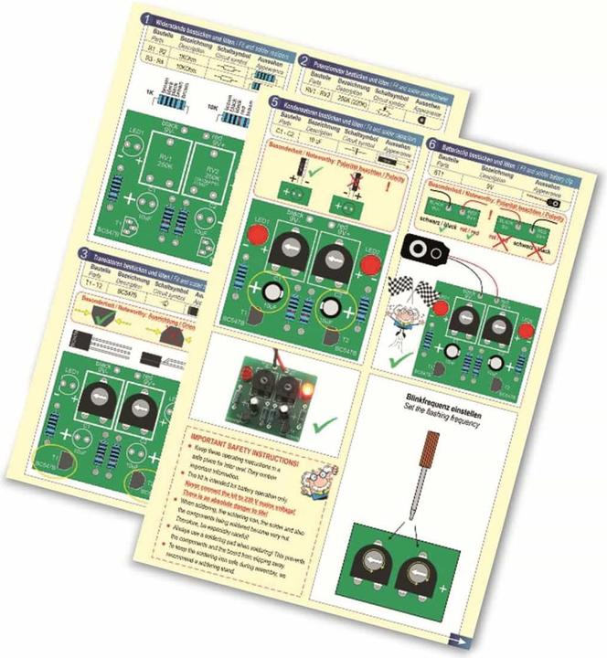 Immagine prodotto Sol Expert Kit di saldatura LED lampeggianti