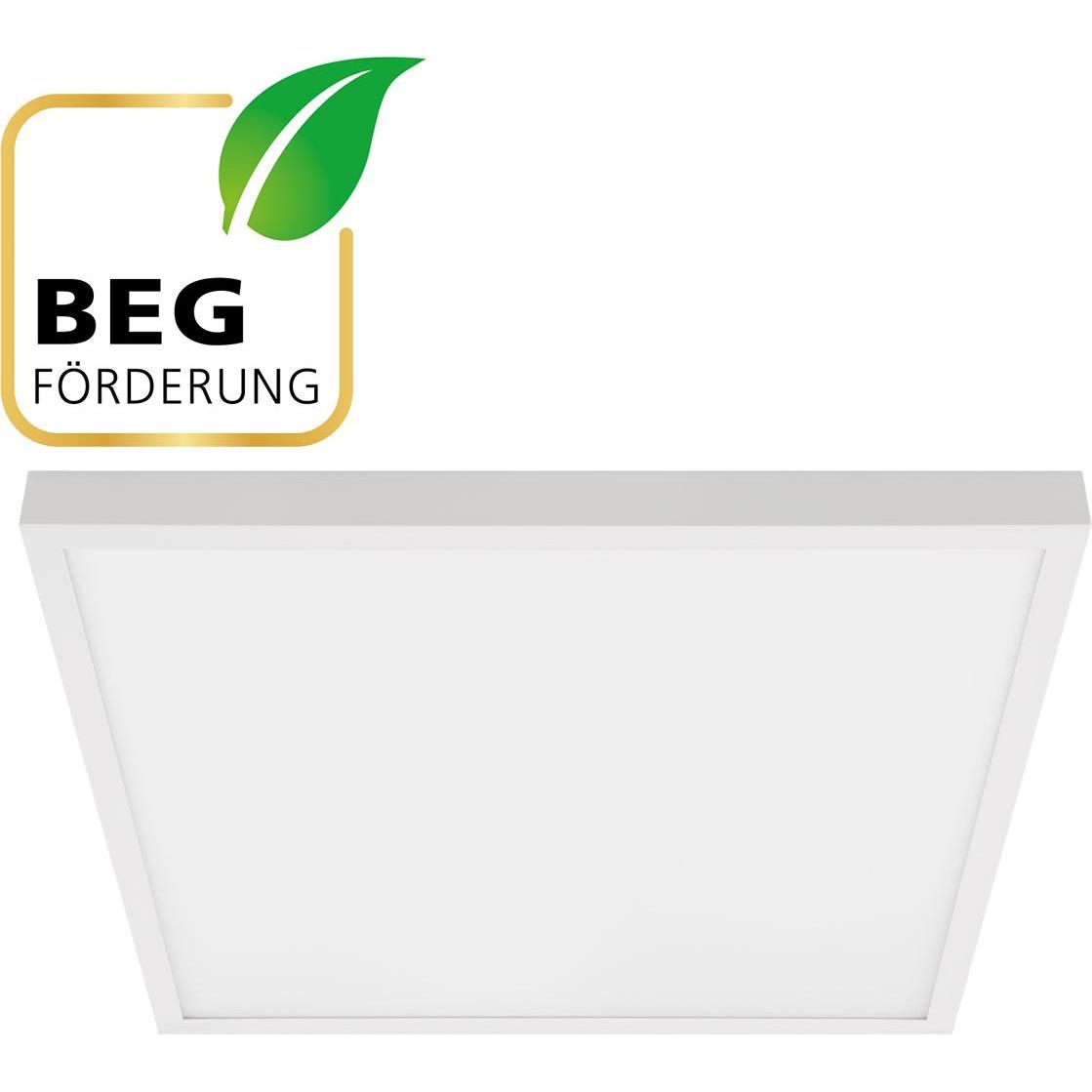EVN, Wandleuchte + Deckenleuchte, LED-Deckenanbaupanel