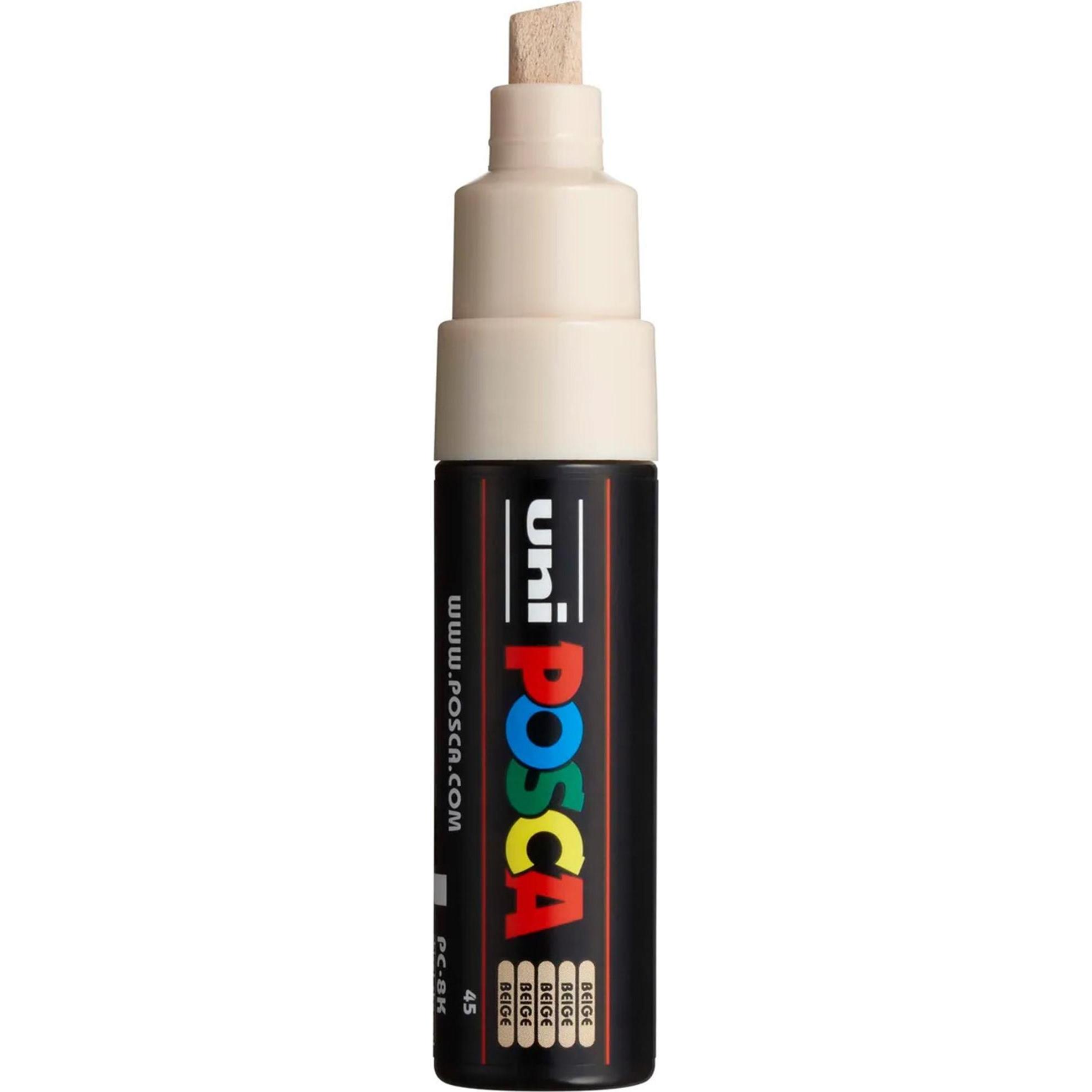 Thumbnail - Posca, Marker, Marker PC-8K Keilspitze (Beige, 8 mm, 1 x)