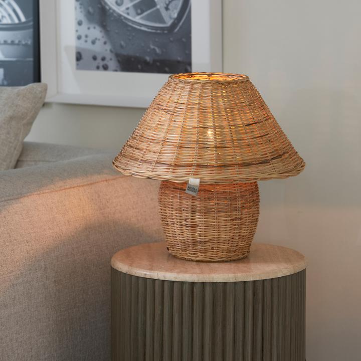 Image du produit Rivièra Maison Rustic Rattan Ames Table Lamp (E27)