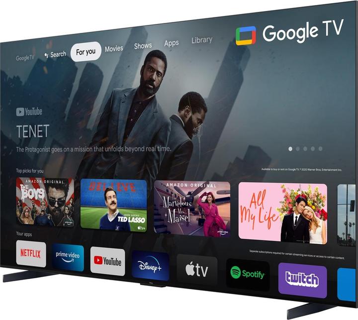 Actual product image TCL 98C805 (98", Mini-LED, 4K, 2023)