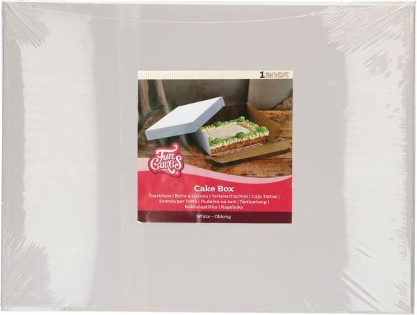 Produktbild FunCakes Boîte à Gâteau - Blanc - 60x50x15cm