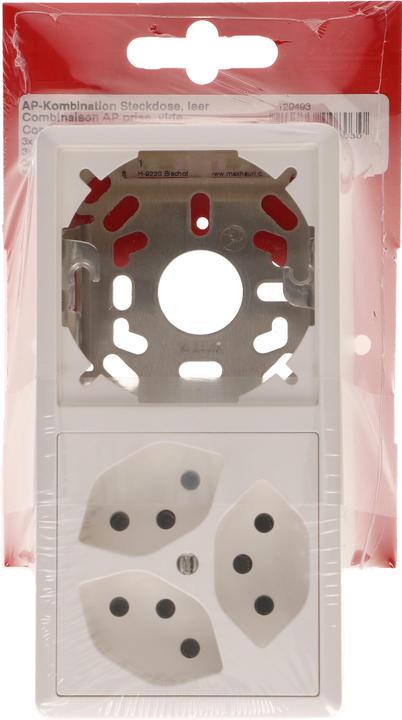 Actual product image Feller EdizioDue combination 3x type 13 / empty