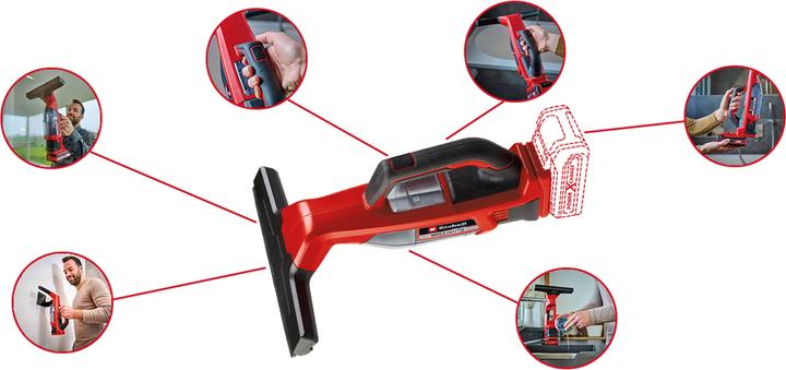 Produktbild Einhell Akku-Fensterreiniger Brillianto Kit (1x 4,0 Ah)