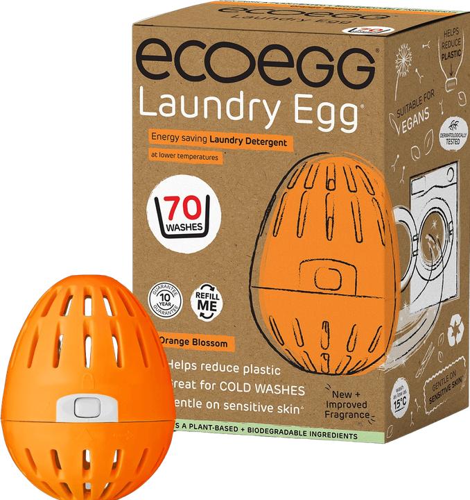Image du produit Ecoegg Lave-linge Orange Blossom (70 Cycles de lavage, Perles à linge)