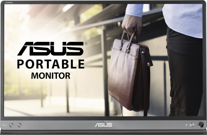 Actual product image ASUS ZenScreen MB16AC (1920 x 1080 pixels, 16")