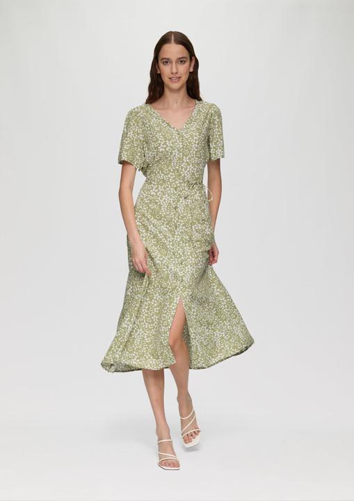 Immagine prodotto S.Oliver Kleid Antailliertes Viskosekleid mit All-over-Print (44)