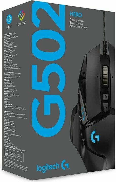 Image du produit Logitech G G502 Hero (Filaire)