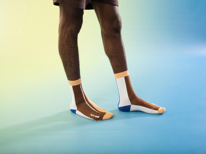Image du produit Eat My Socks Socks, Cinnamon Roll, 1 paire (Taille unique)