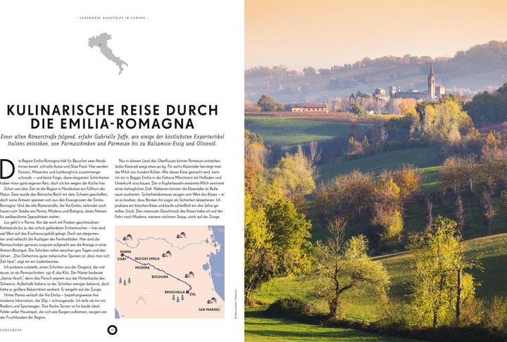Immagine prodotto Bildband Legendäre Roadtrips in Europa (Tedesco, Consiglio Atkinson, Alexisua, Ann Abel, 2024)