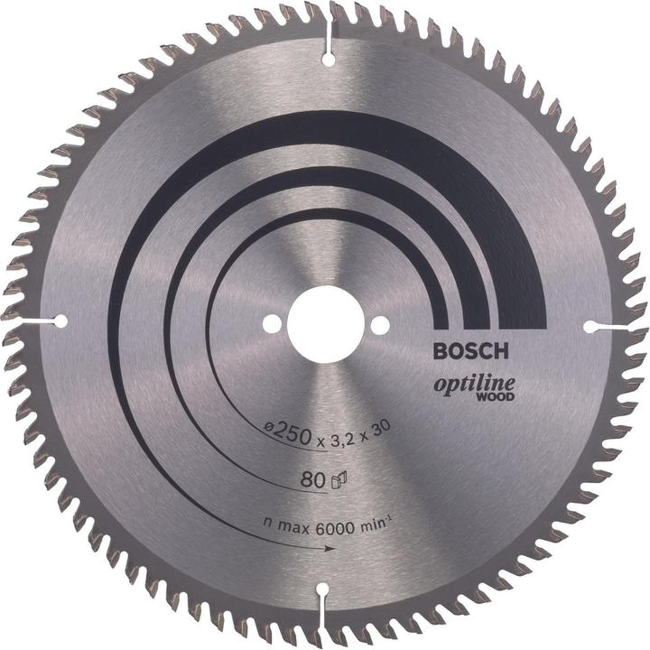 Produktbild Bosch Professional Zubehör PRO Wood Kreissägeblatt, 250 x 3.2 x 30 mm