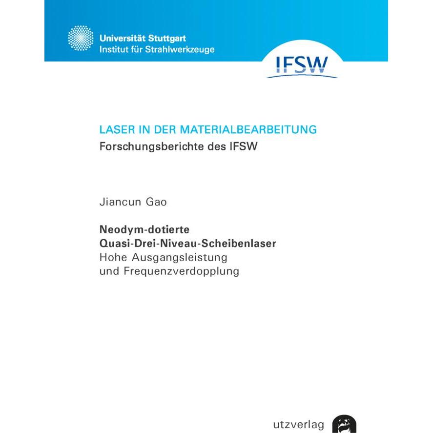 UTZ Verlag Neodym-dotierte Quasi-Drei-Niveau-Scheibenlaser (56856218)