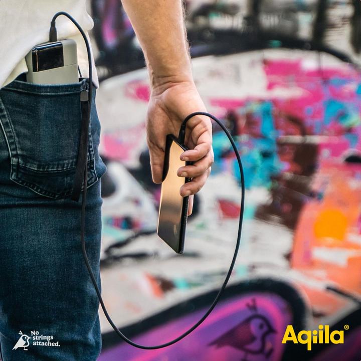 Produktbild Aqiila Cablebird CB11 - USB-C to USB-C Braided cable, 240W (1m) - Black (1 m, USB 2.0, 240 W)