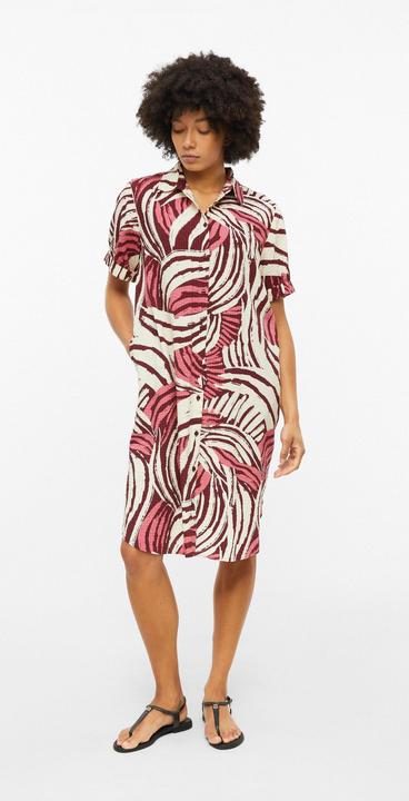 Produktbild s.Oliver Strukturiertes Hemdblusenkleid (42)