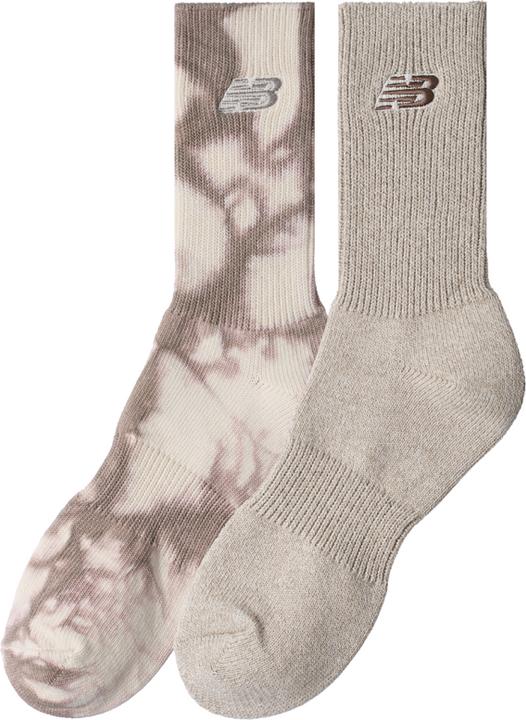Produktbild New Balance Ribbed Cuff Mid Calf Socks 2 Pack (2er Pack, L)