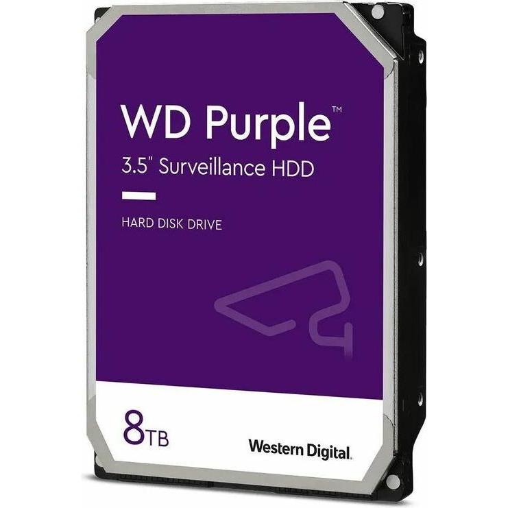 WD Digital Purple 3.5 8000 GB Serial (8 TB, 3.5", SMR), Festplatte