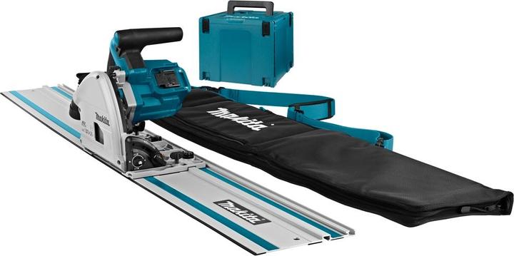 Actual product image Makita 2x18 V Invalcirkelzaag 165 mm met geleiderail!