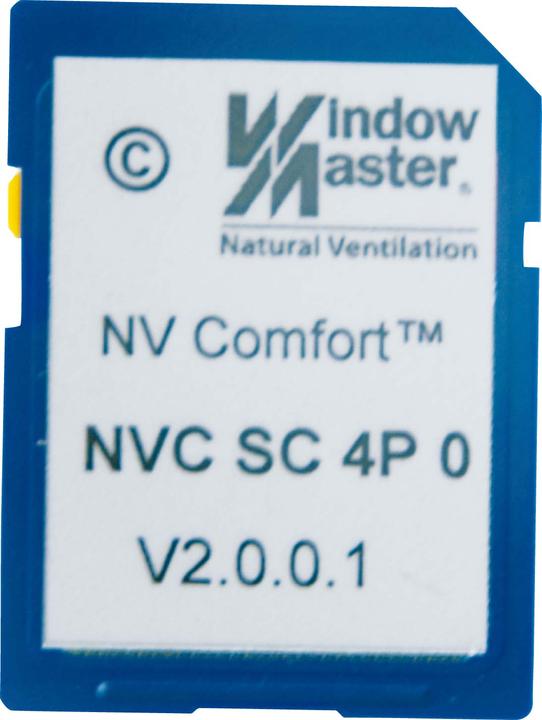 Actual product image WindowMaster NV Comfort software card 4 zones Plus NVC SC 4P 0