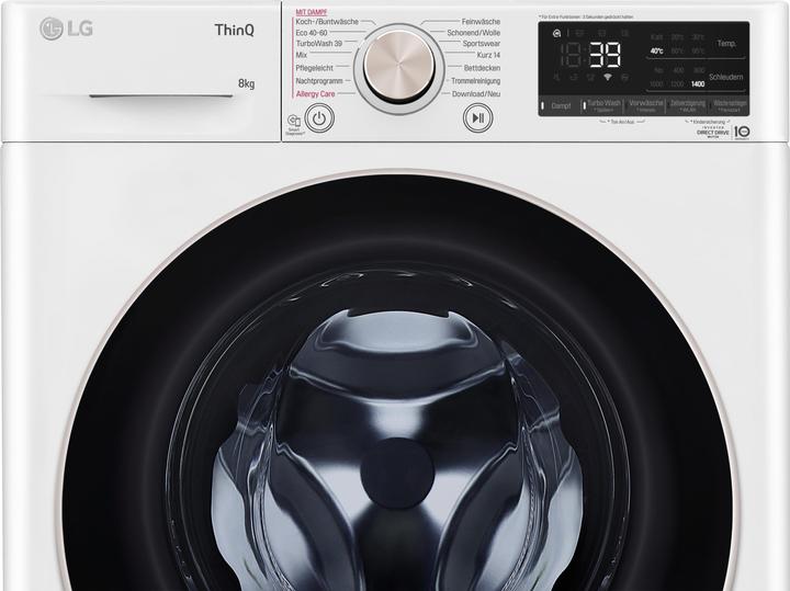 Produktbild LG F4WV708P1R (8 kg, Links)