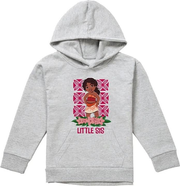 Produktbild Moana Little Sis Kapuzenpullover meliert (128)