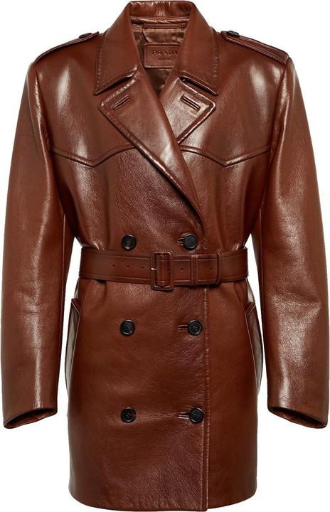 Immagine prodotto Prada Leather Coat (38)