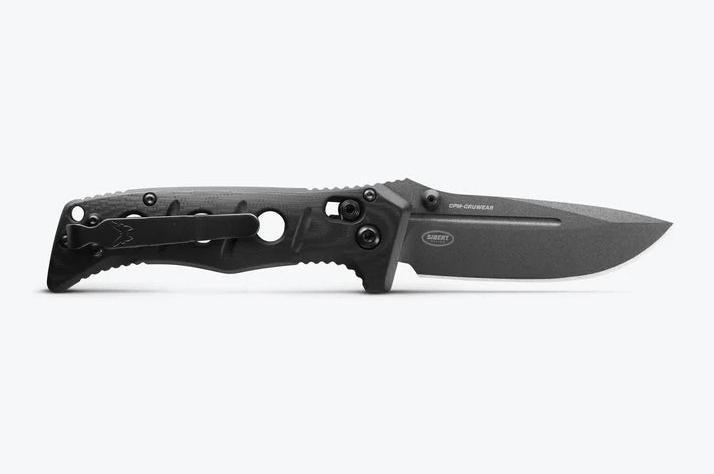 Image du produit Benchmade Mini Adamas Grey Plain (8.26 cm)