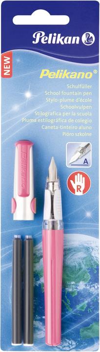 Actual product image Magni Pelikano RH red fountain pen in blister pack (Red, 1 x)