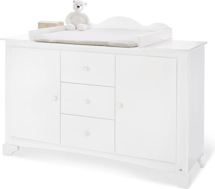 Produktbild Pinolino Sparset 'Pino' extrabreit (Babybett, Wickelkommode)