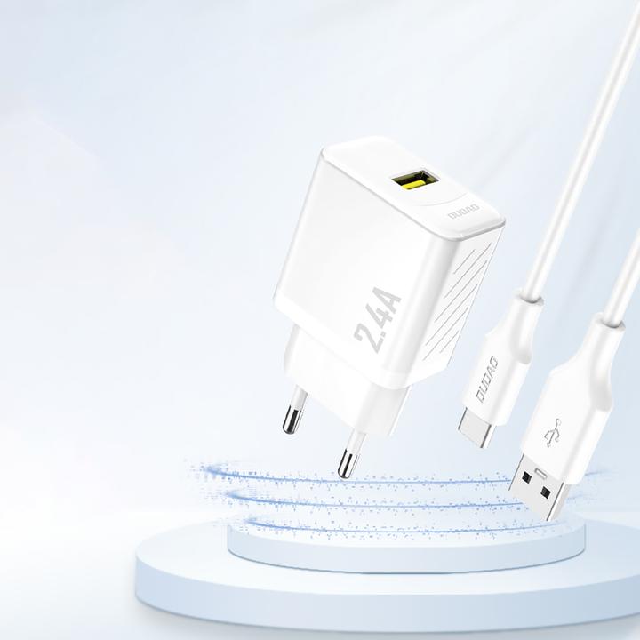 Actual product image Dudao A23EU 2.4A GaN Charger White (12 W)