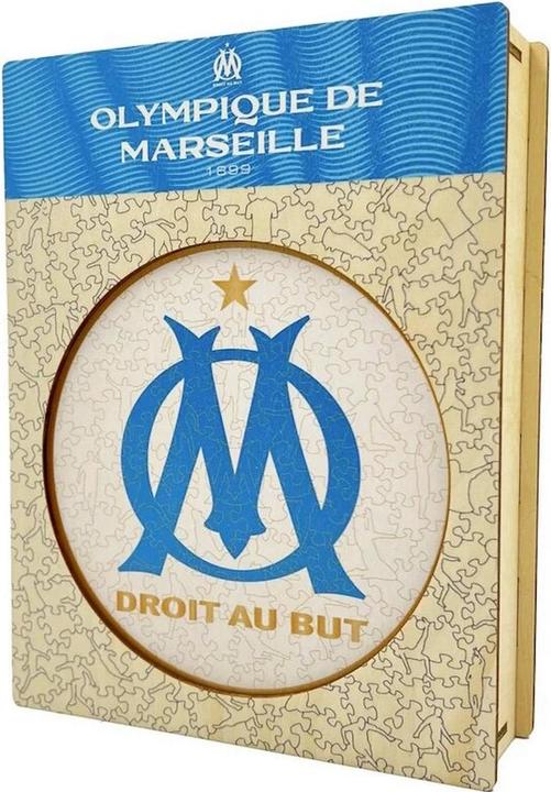 Image du produit Iconic Olympique de Marseille - Logo - Puzzle en bois Taille M (270 pièces) (270 pièces)