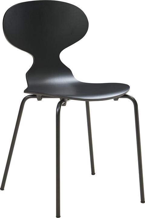 Produktbild En.Casa Esszimmerstuhl Kil 4er Set Schwarz