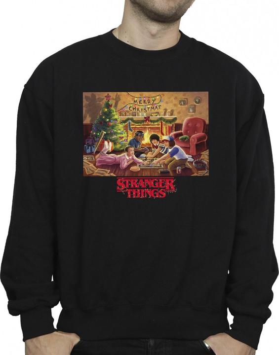 Produktbild Netflix Stranger Things Christmas Gathering Sweatshirt (M)