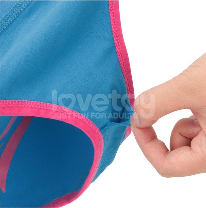 Produktbild Lovetoy Printed Vibrating Sexy Panties "Wet" (XS)