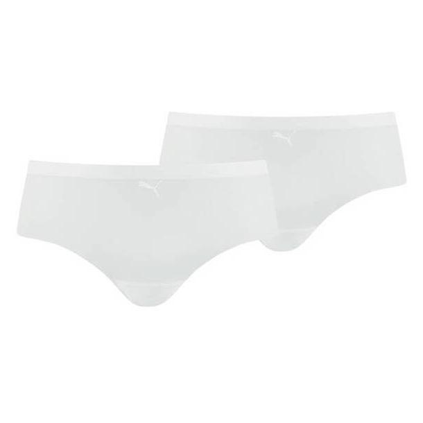 Puma, Damen, Unterhosen, Seamless Hipster, Weiss, (2er Pack, XL) - Bild 4
